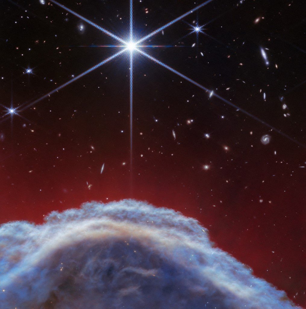 Horsehead, nebuloasa, Cap de Cal