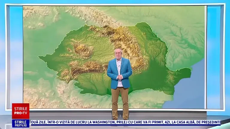 Vremea azi, 7 mai. Temperaturile scad și sunt anunțate vijelii. Zonele din țară vizate de grindină