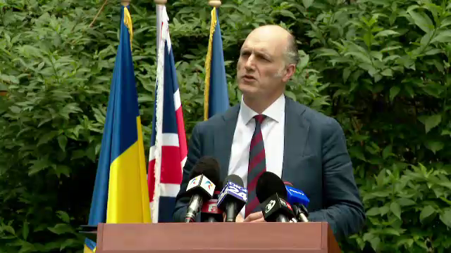 Secretarul britanic al Apărării, în vizită în România. „Am luat măsuri semnificative în ceea ce privește poliția aeriană”