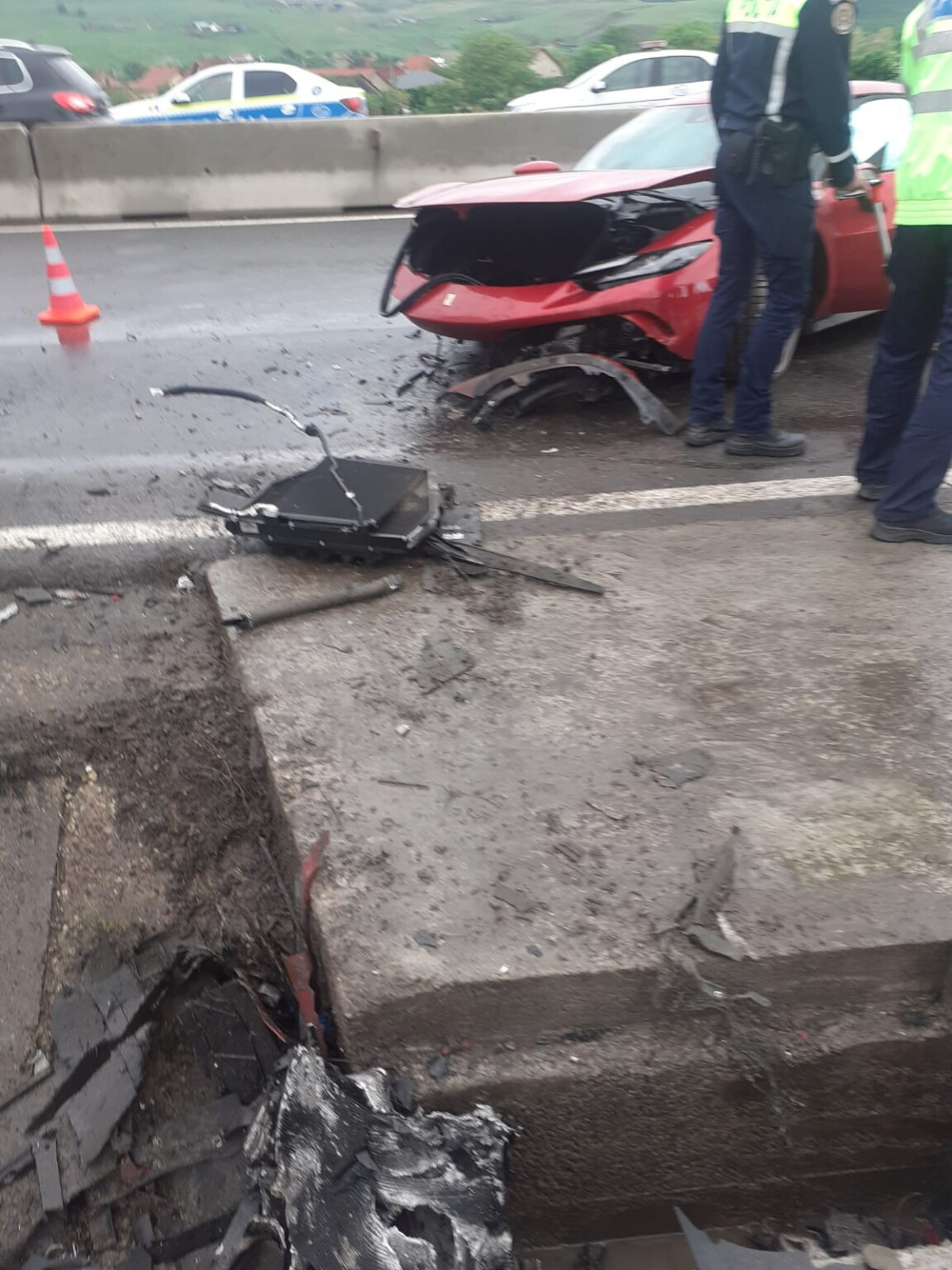 ferrari accident turda