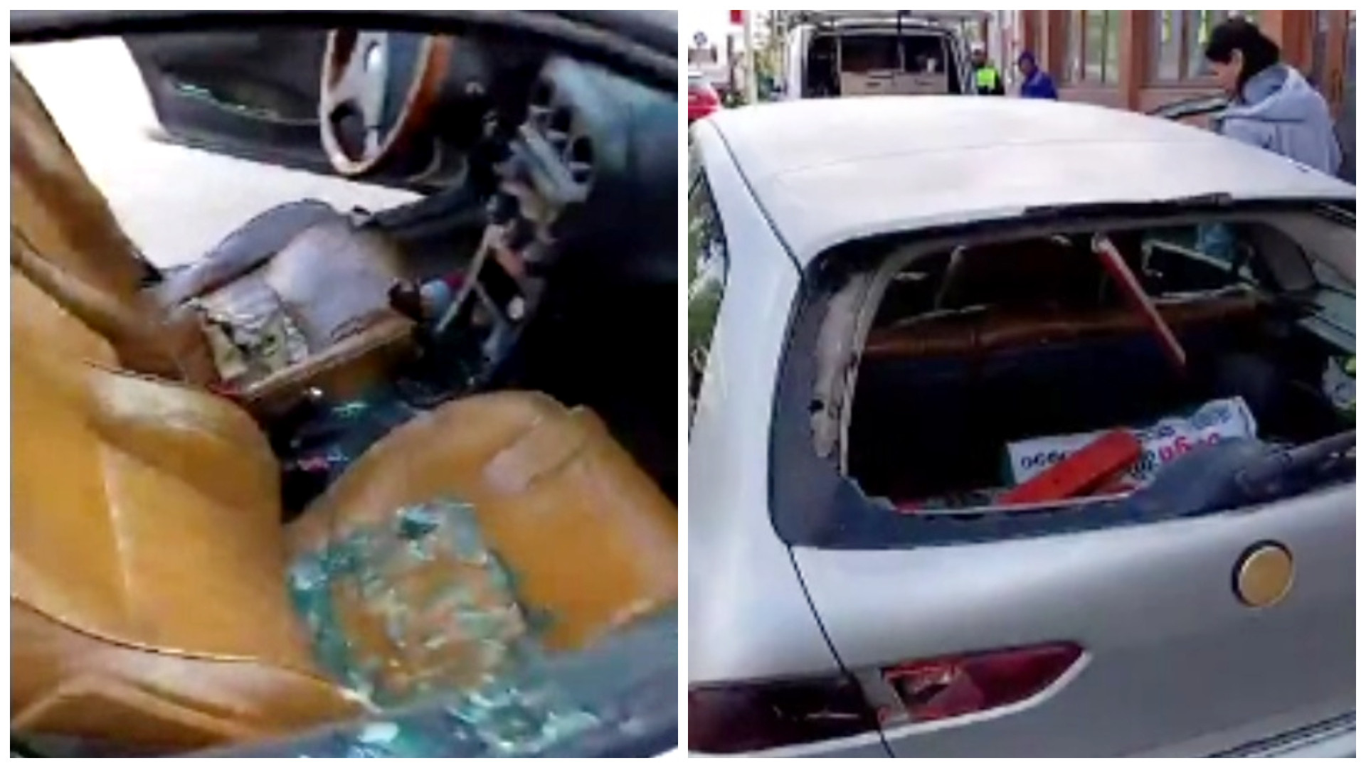 Un șofer din Neamț și-a distrus intenționat mașina în fața polițiștilor, după un control RAR. Ce avea autoturismul