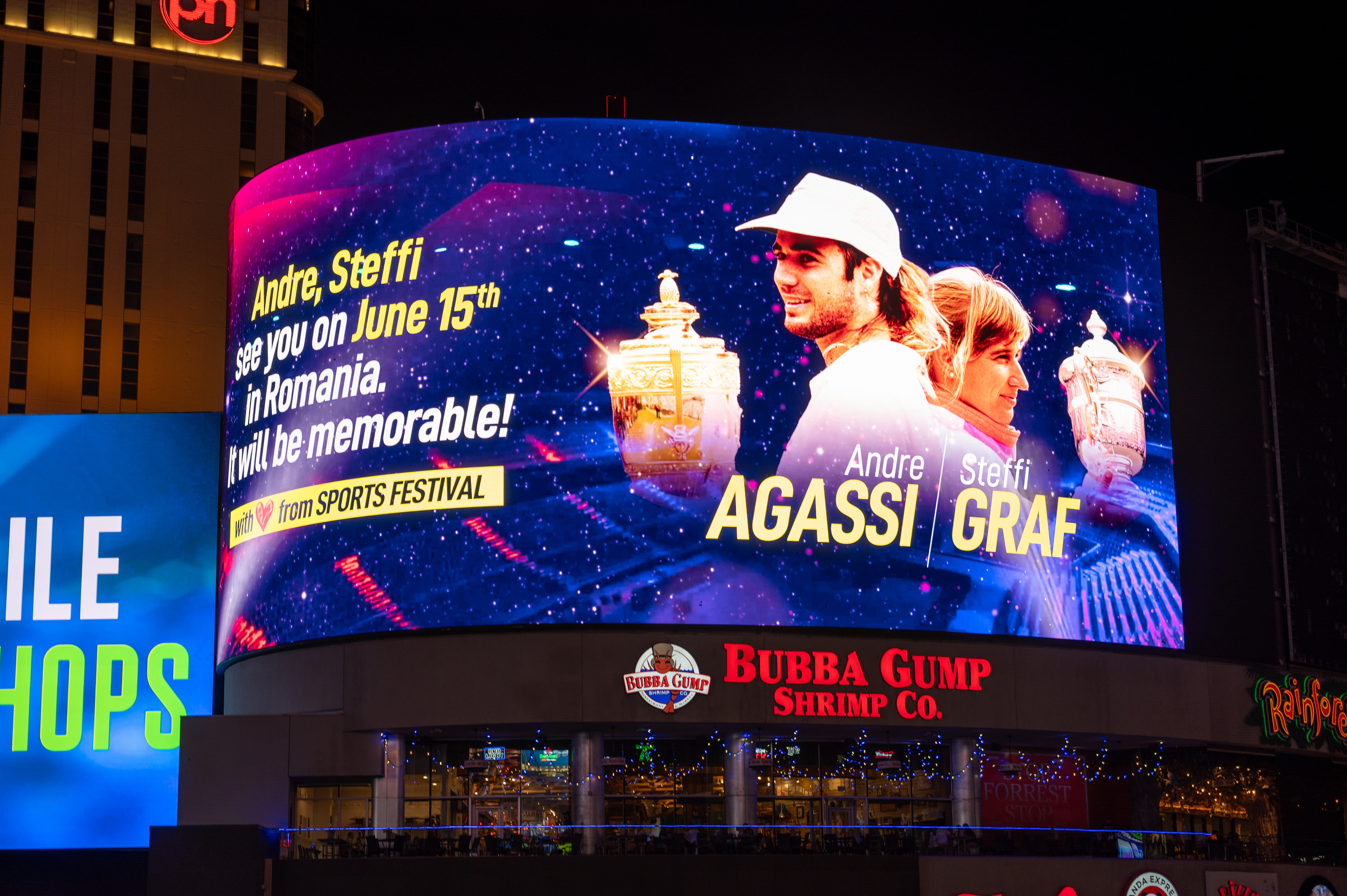 Andre Agassi și Steffi Graf vor juca un meci demonstrativ în România. Ce mesaj le-au transmis organizatorii Sports Festival