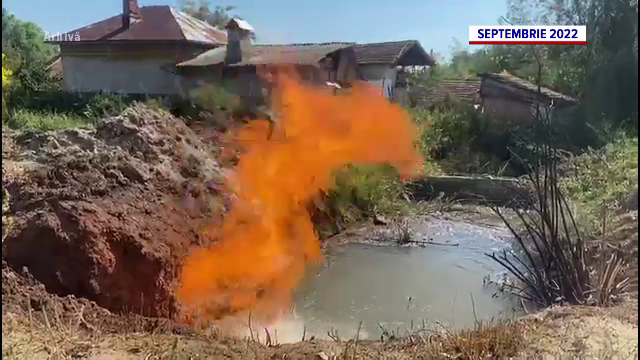 Foraje în comuna din Dolj care stă pe o pungă de gaze, după ce o casă a explodat din senin, în urmă cu două luni