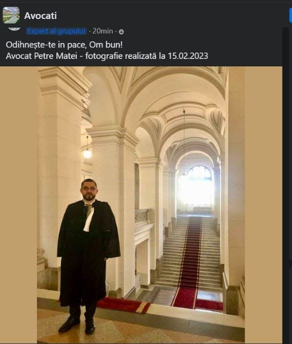 Avocat Petre Matei