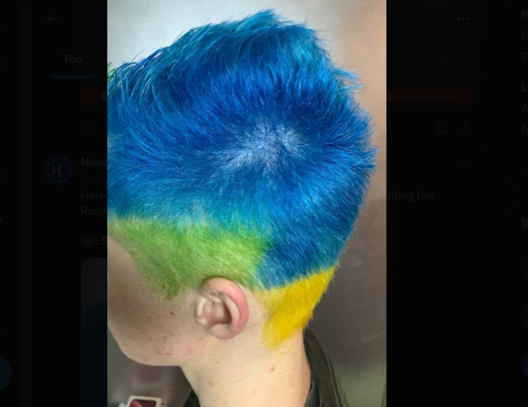 Amenda primită de un rus pentru „discreditarea armatei”, după ce și-a vopsit părul în mai multe culori