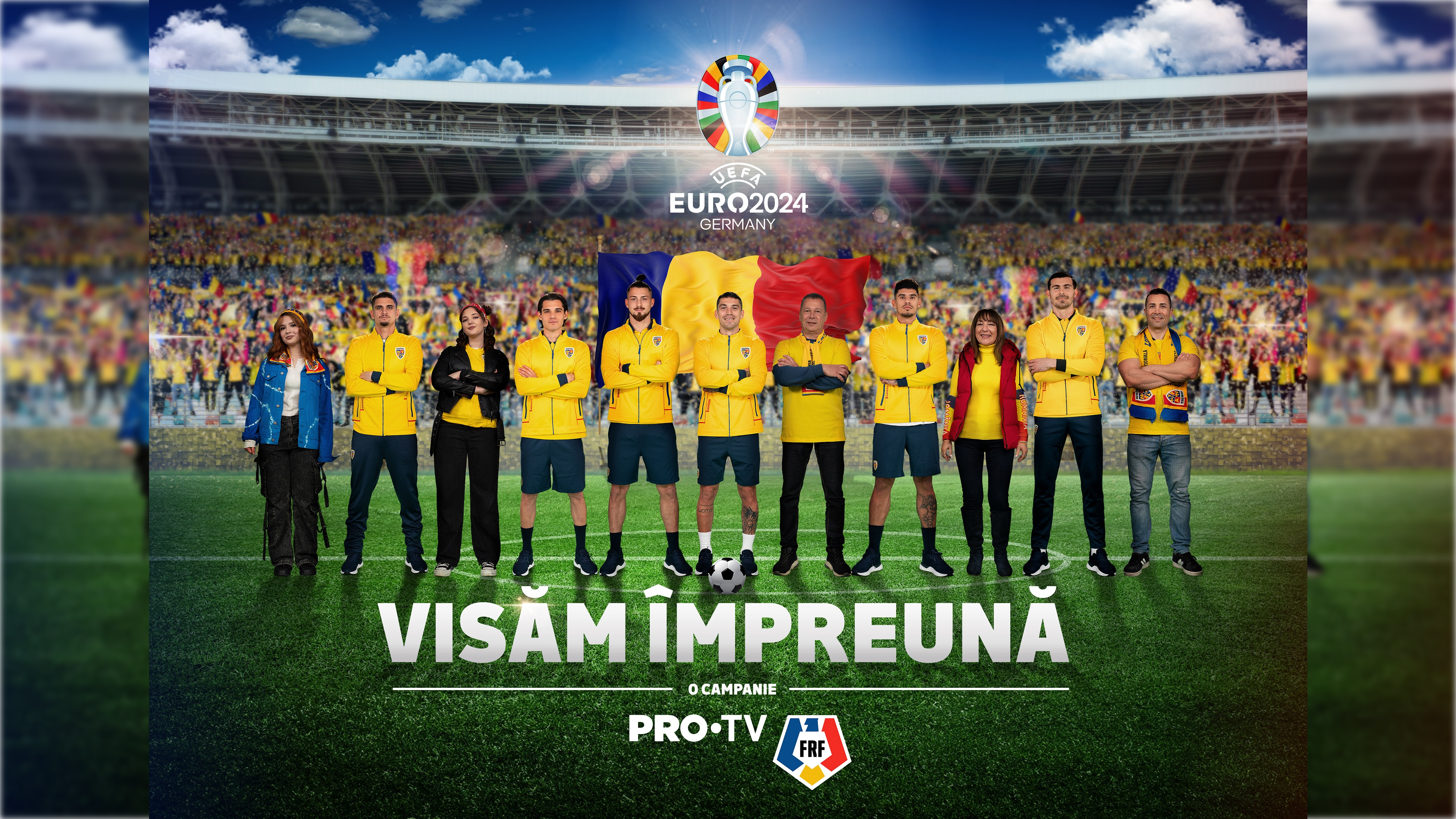 PRO TV lansează mesajele jucătorilor din Echipa Națională, înaintea EURO 2024