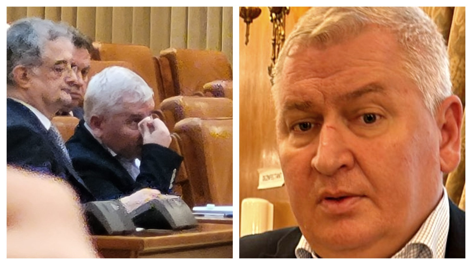 Polițiștii vor ancheta bătaia din Parlament dintre liberalul Florin Roman și fostul său coleg de partid, Dan Vîlceanu