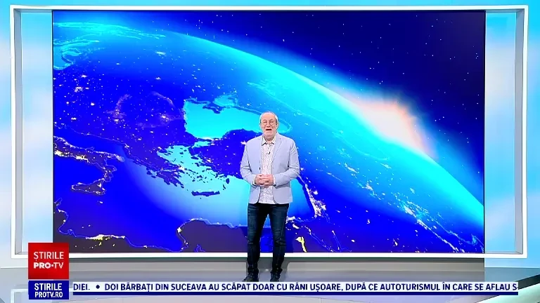 Vremea azi, 21 mai. După temperaturi de 30 de grade apar averse consistente, cu tunete, fulgere și grindină