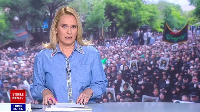 Au început ceremoniile funerare pentru președintele Iranului. Cauza prăbușirii avionului este încă necunoscută