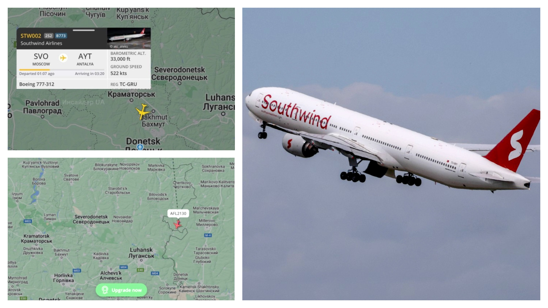 Un avion de linie turcesc a ajuns pe frontul din Bahmut. Cum a pătruns în zona fierbinte a războiului din Ucraina