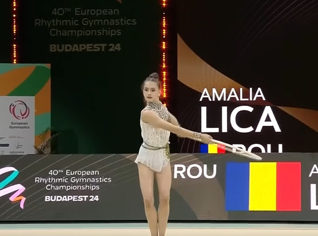 România, campioană europeană de junioare la gimnastică ritmică. Amalia Lică a cucerit trei medalii de aur
