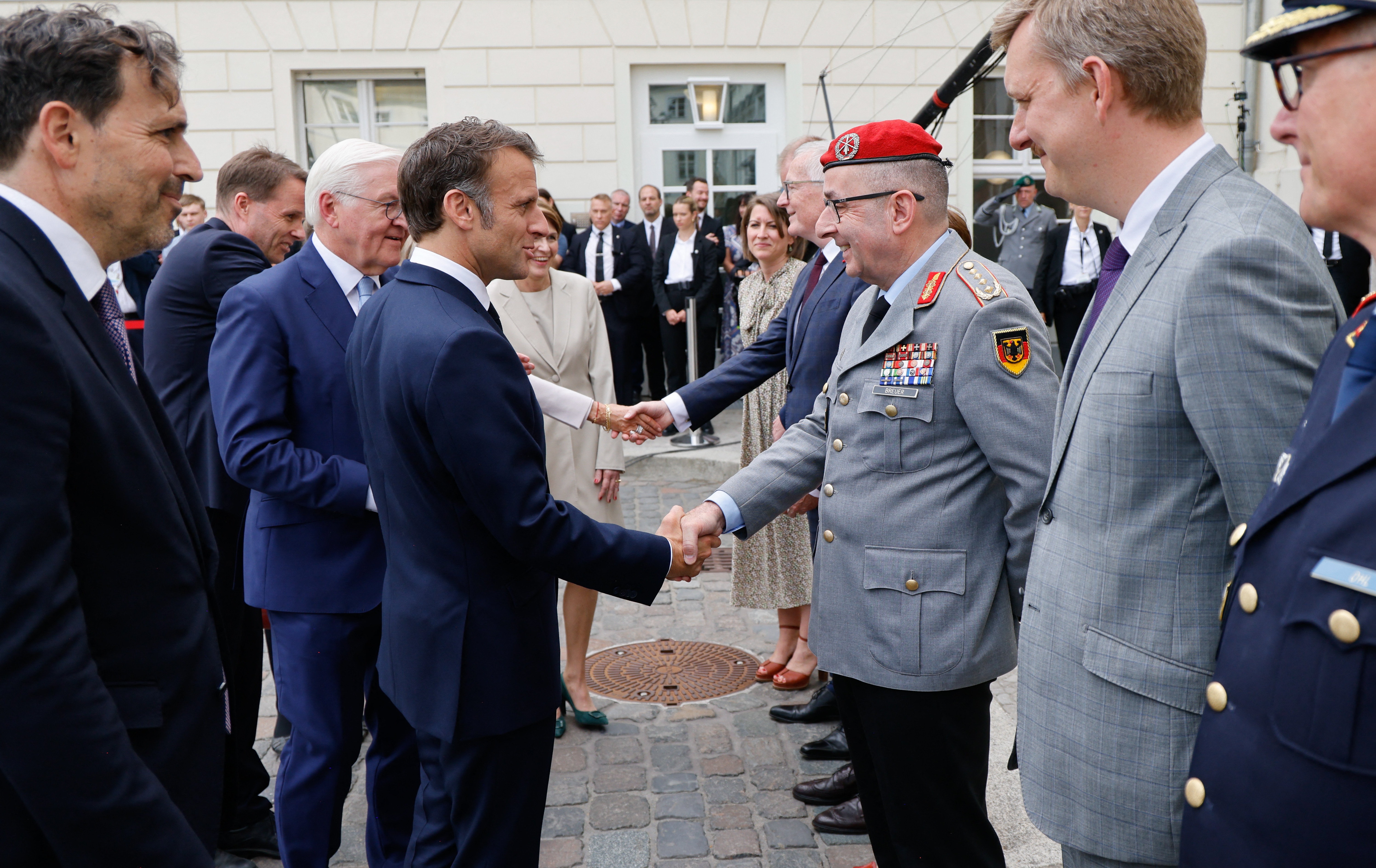 Într-o vizită de stat la Berlin, preşedintele Macron a spus că relaţiile franco-germane sunt „indispensabile”