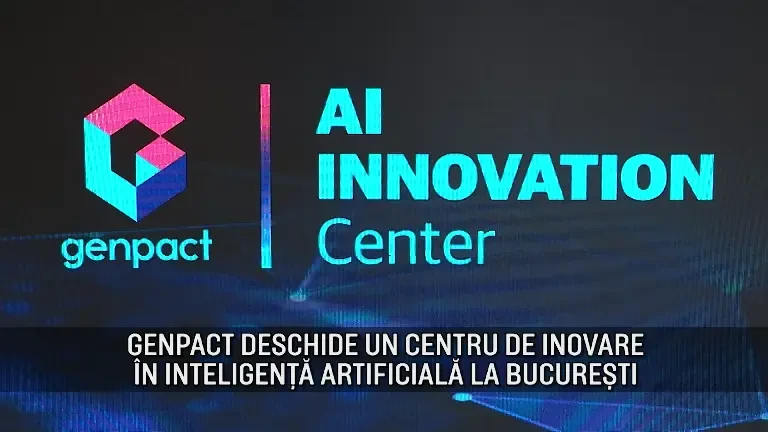 (P) Genpact deschide un centru de inovare în inteligență artificială la București