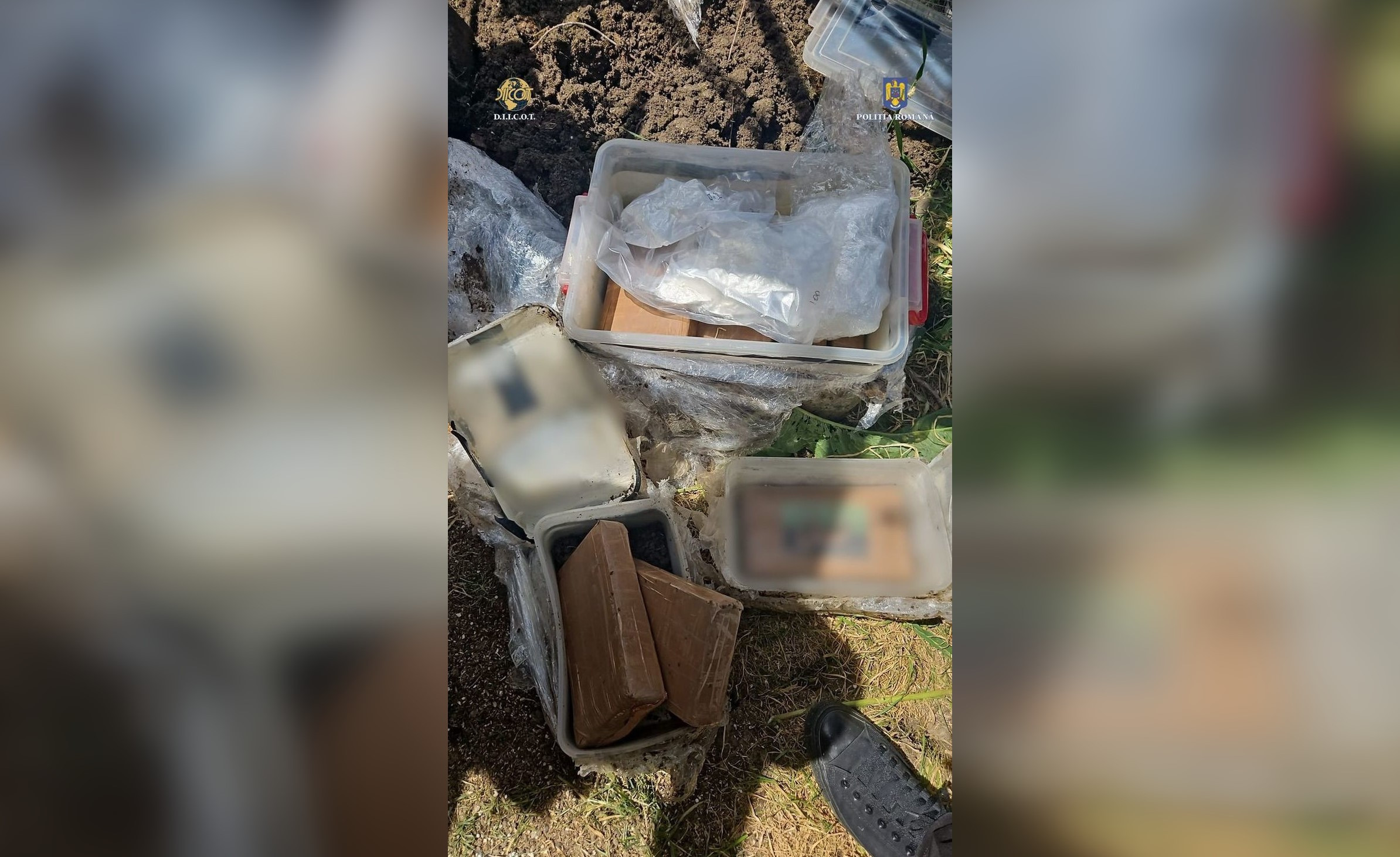 Captură de cocaină de peste un milion de euro, în Giurgiu. Unde ascundeau traficanții drogurile | VIDEO