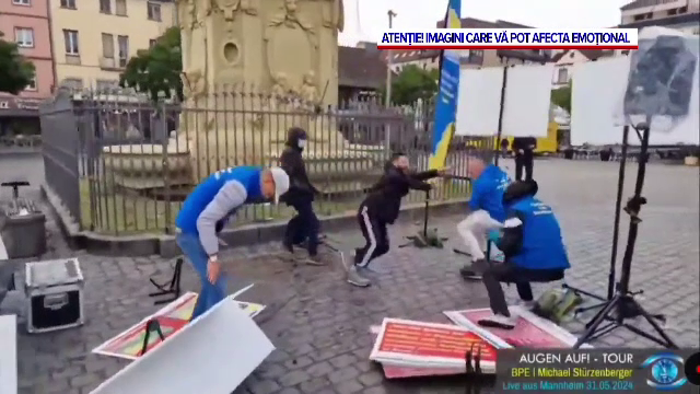 Momentul în care atacatorul din Germania a înjunghiat oameni pe stradă a fost transmis LIVE pe YouTube. VIDEO