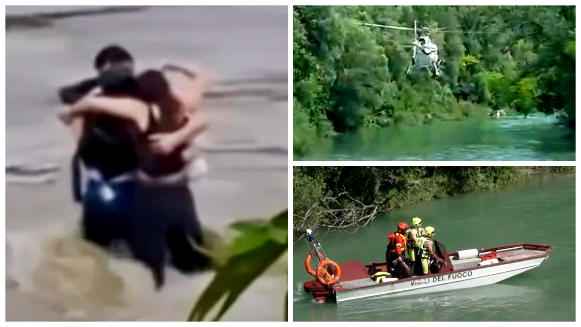 Unde a fost găsit cadavrul unuia dintre românii luați de ape, în Italia. Descoperirea făcută după ce nivelul râului a scăzut