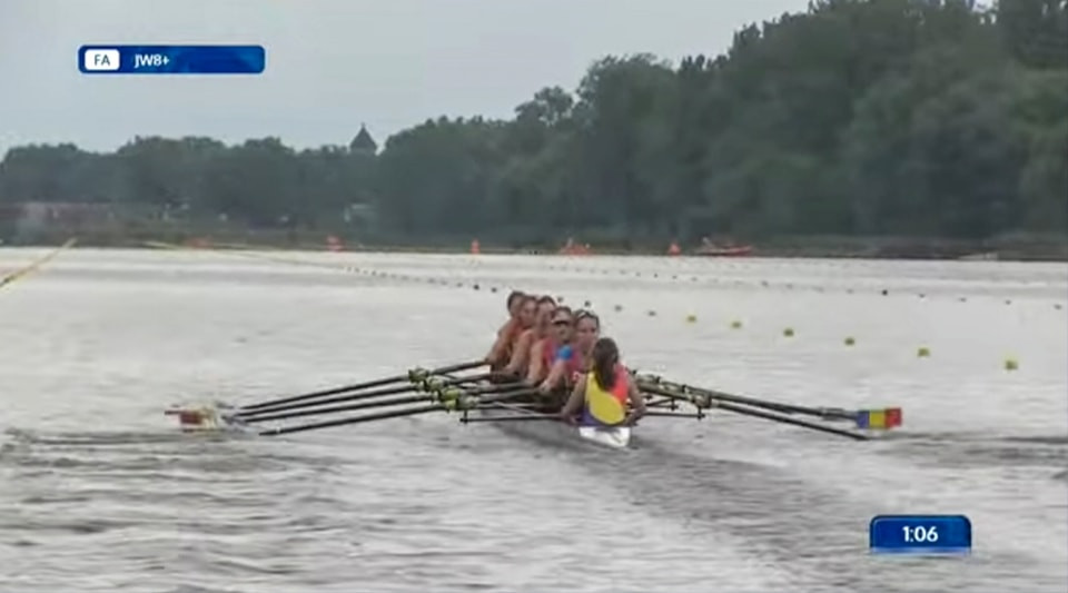 România a cucerit şapte medalii de aur și trei de argint la Europenele Under-19 de canotaj