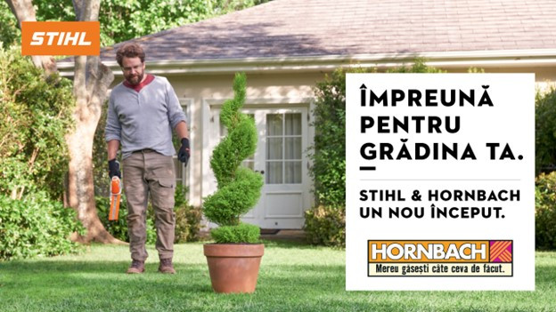 (P) STIHL și HORNBACH anunță un parteneriat strategic: Produsele premium STIHL sunt disponibile pentru prima dată în România