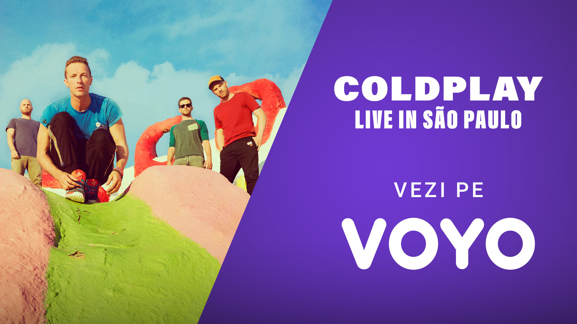 Magia muzicii este la tine acasă! Concertul Coldplay din São Paulo este disponibil pe VOYO