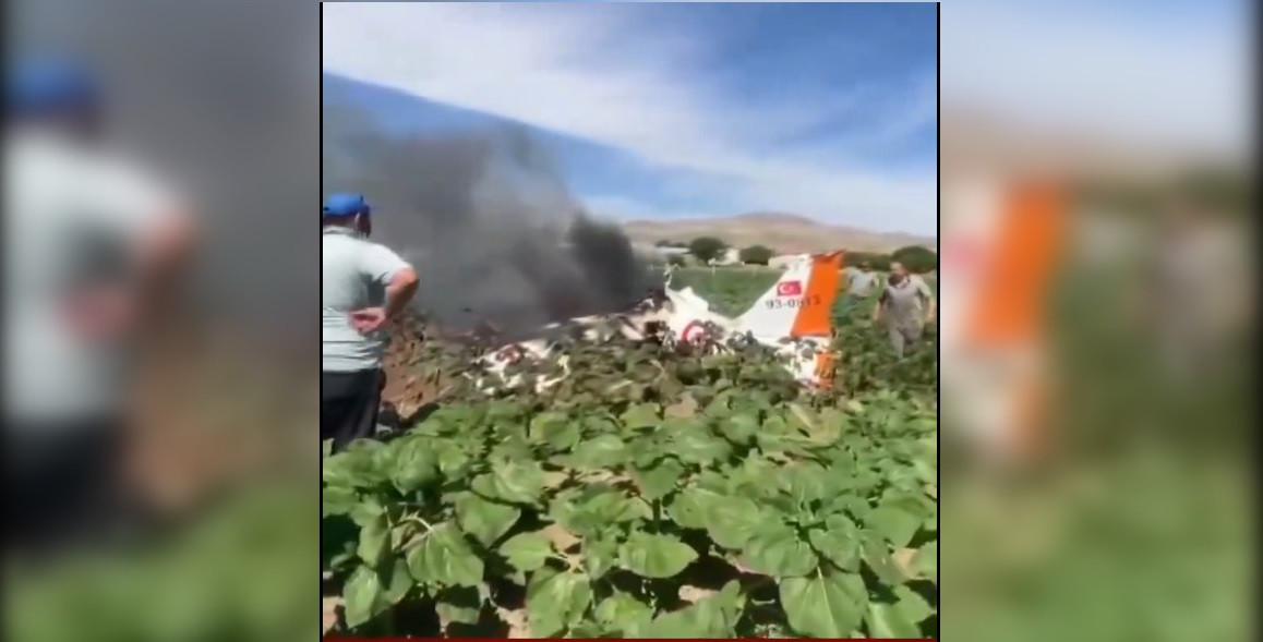 Doi piloți militari au murit, după ce un avion s-a prăbușit în Turcia, în timpul unui zbor de antrenament | VIDEO