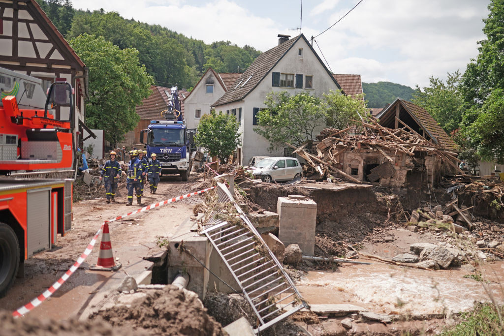 Rudersberg, Germania inundatii