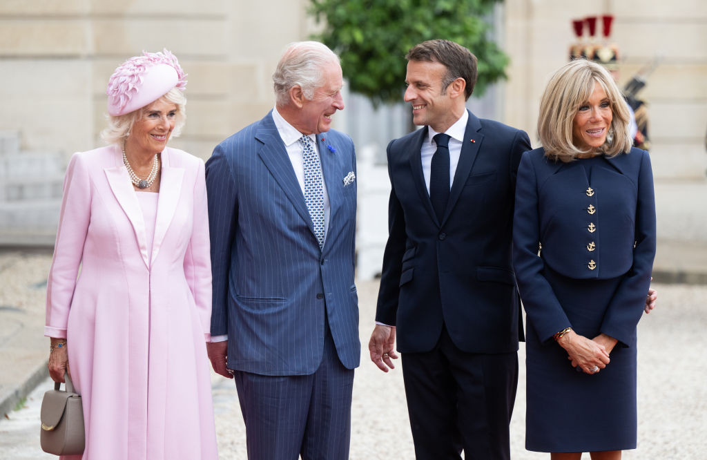 camilla charles macron