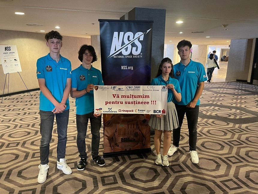 Elevi din Braşov, printre câştigătorii unuia dintre cele mai prestigioase concursuri din lume organizate de NASA