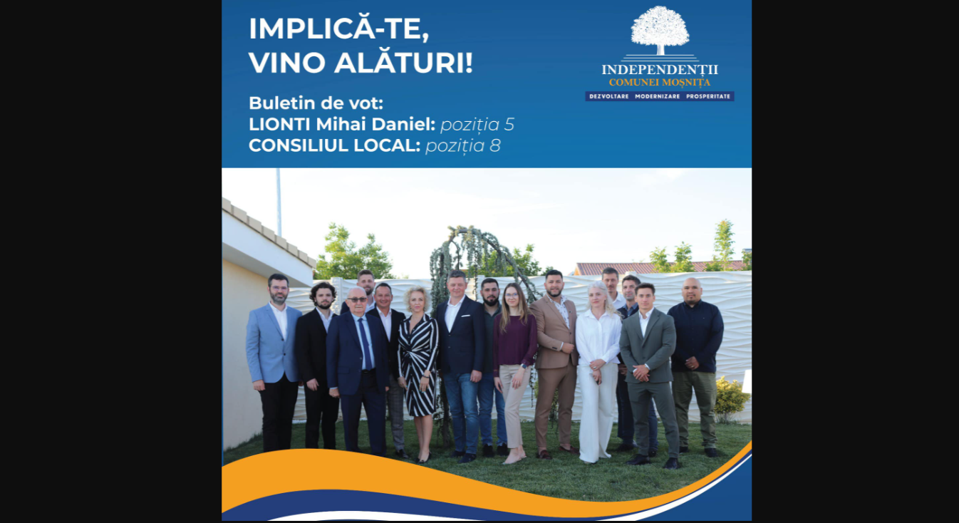 Rezultate alegeri locale 2024. În unele orașe, surpriza a venit de la formațiuni mici: Partidul Independenții Comunei Moșnița
