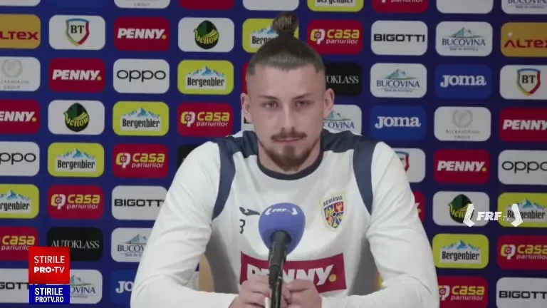 Ce spune Radu Drăgușin înainte de EURO 2024. „Obiectivul nostru este să trecem de această grupă”. VIDEO