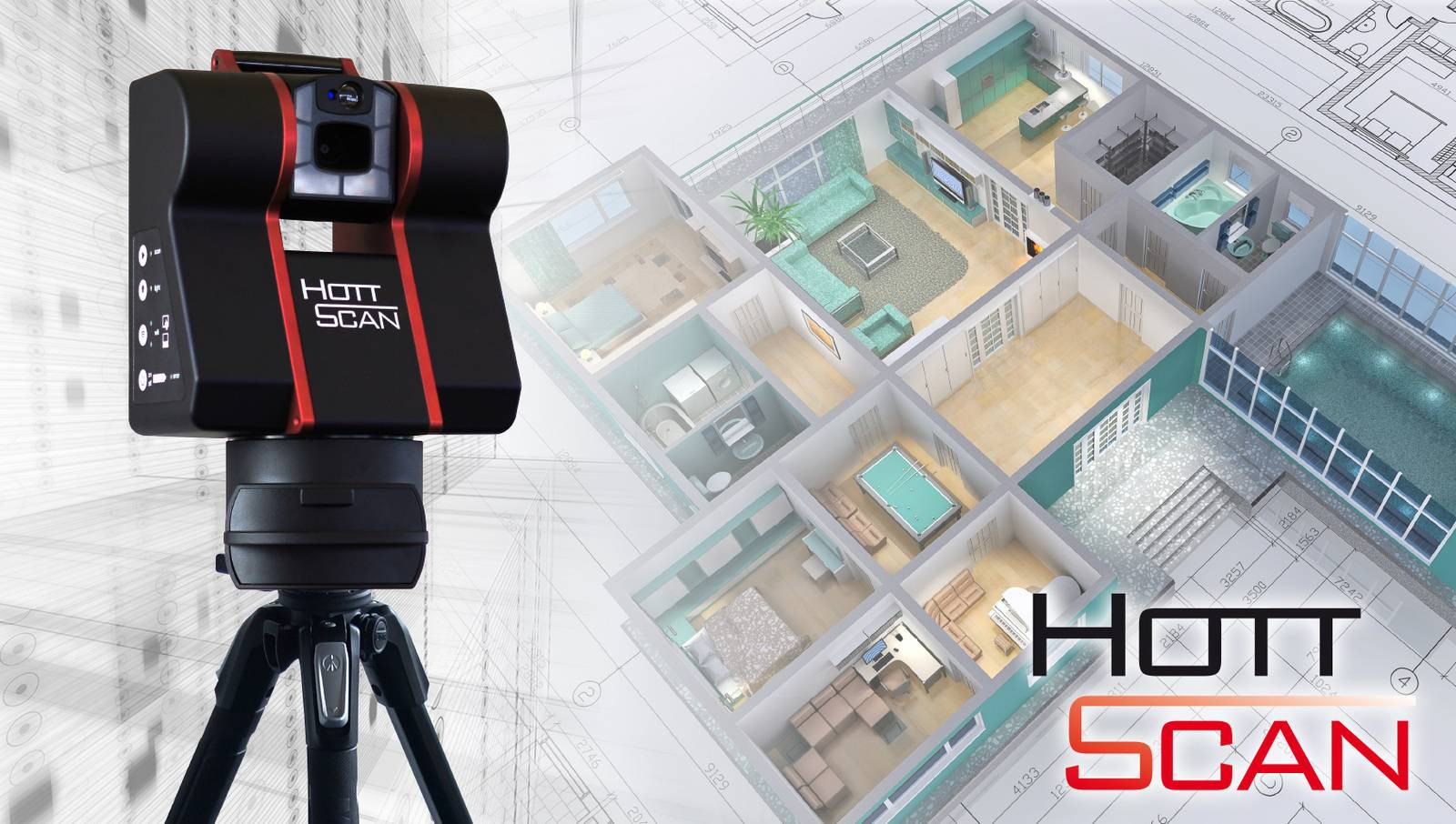 (P) Hottscan 3D - scanarea încăperilor pentru proiectarea mobilierului pe comandă