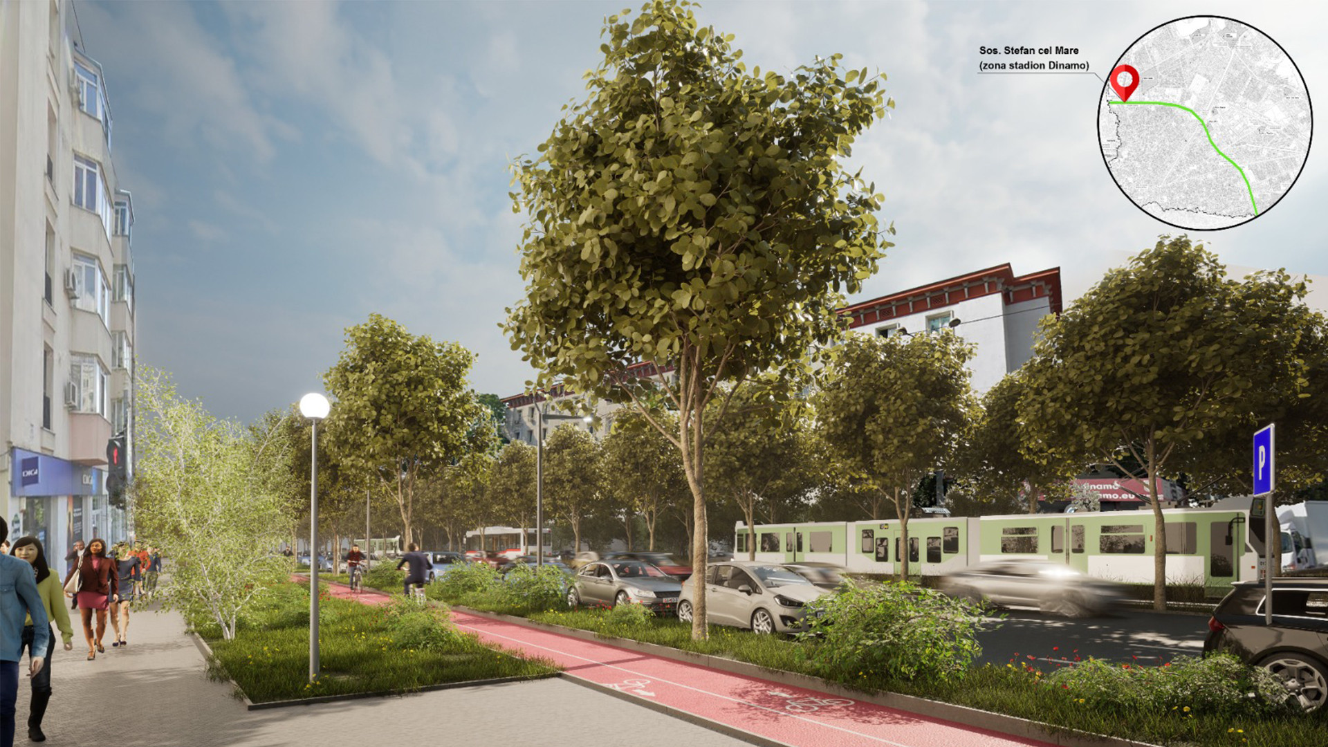 (P) Construcția a 36 km de noi piste pentru biciclete în sectorul 2, blocată de PMB