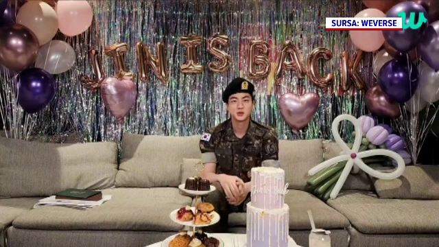 Ce a făcut Jin, unul dintre cei șapte membri ai trupei BTS, după ce și-a încheiat stagiul militar în Coreea de Sud