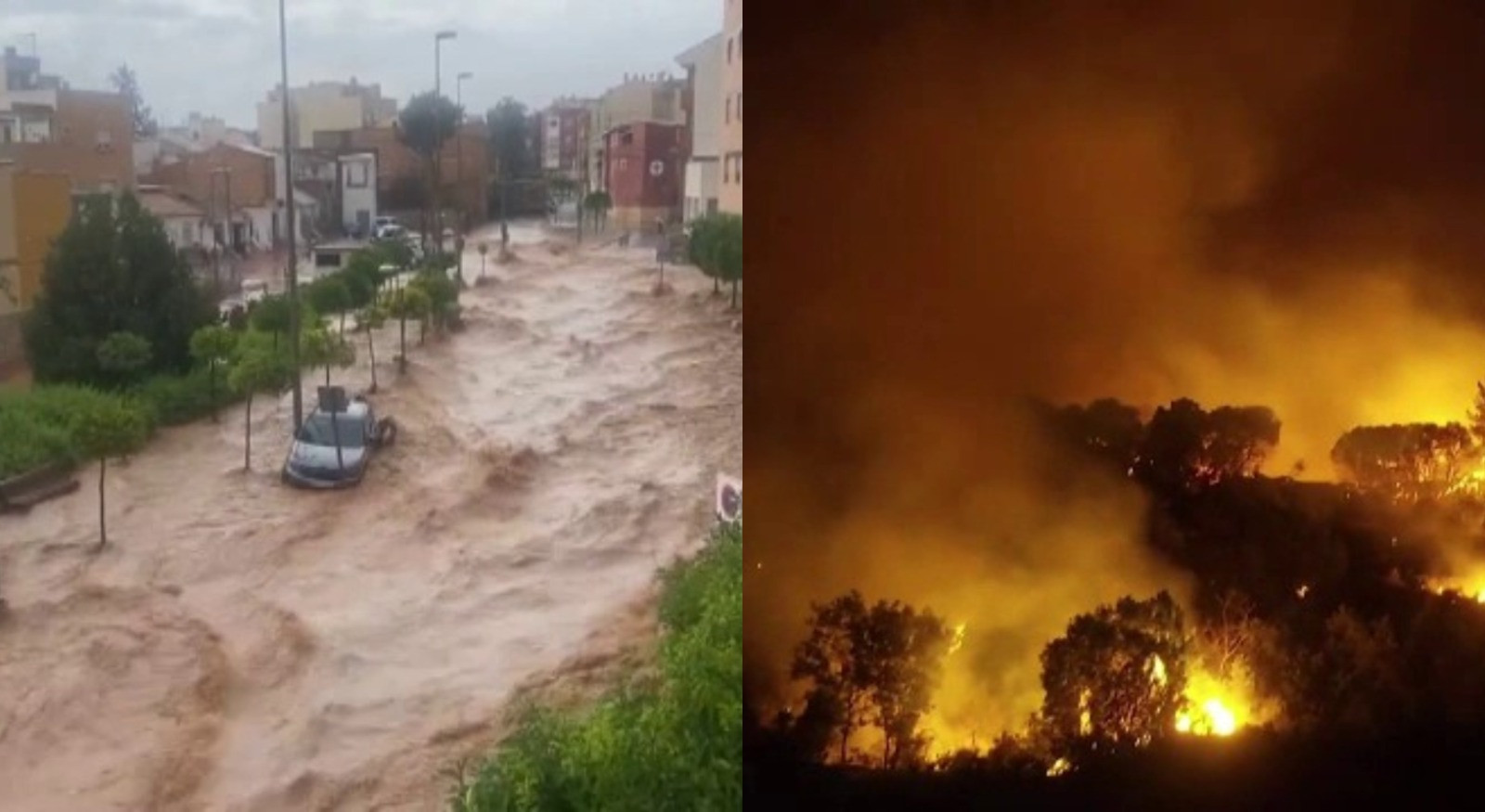 Inundații în Spania, incendii puternice în Grecia și Cipru. Vara abia a început, iar Europa este lovită de fenomene extreme