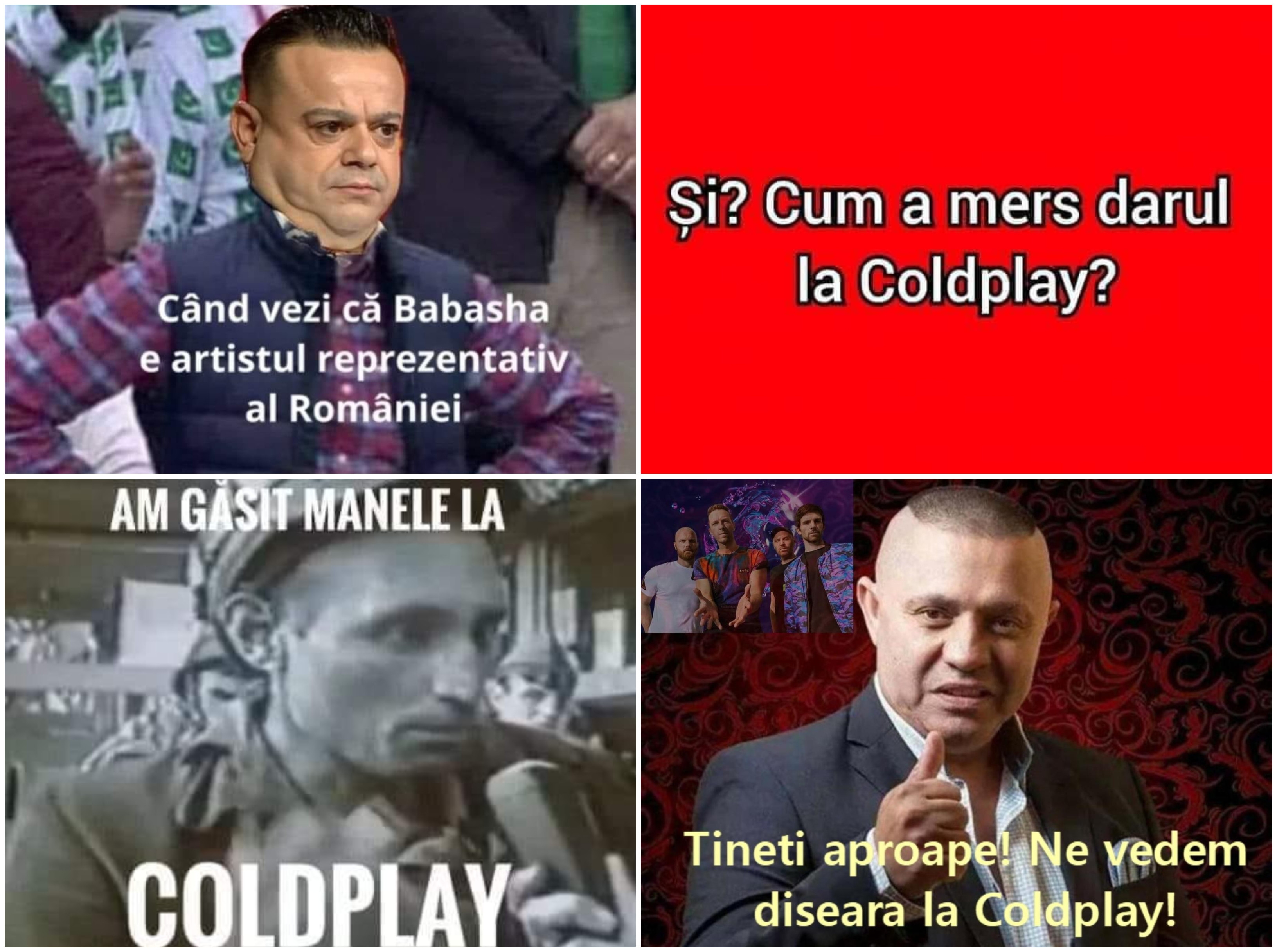 Babasha, Coldplay, meme