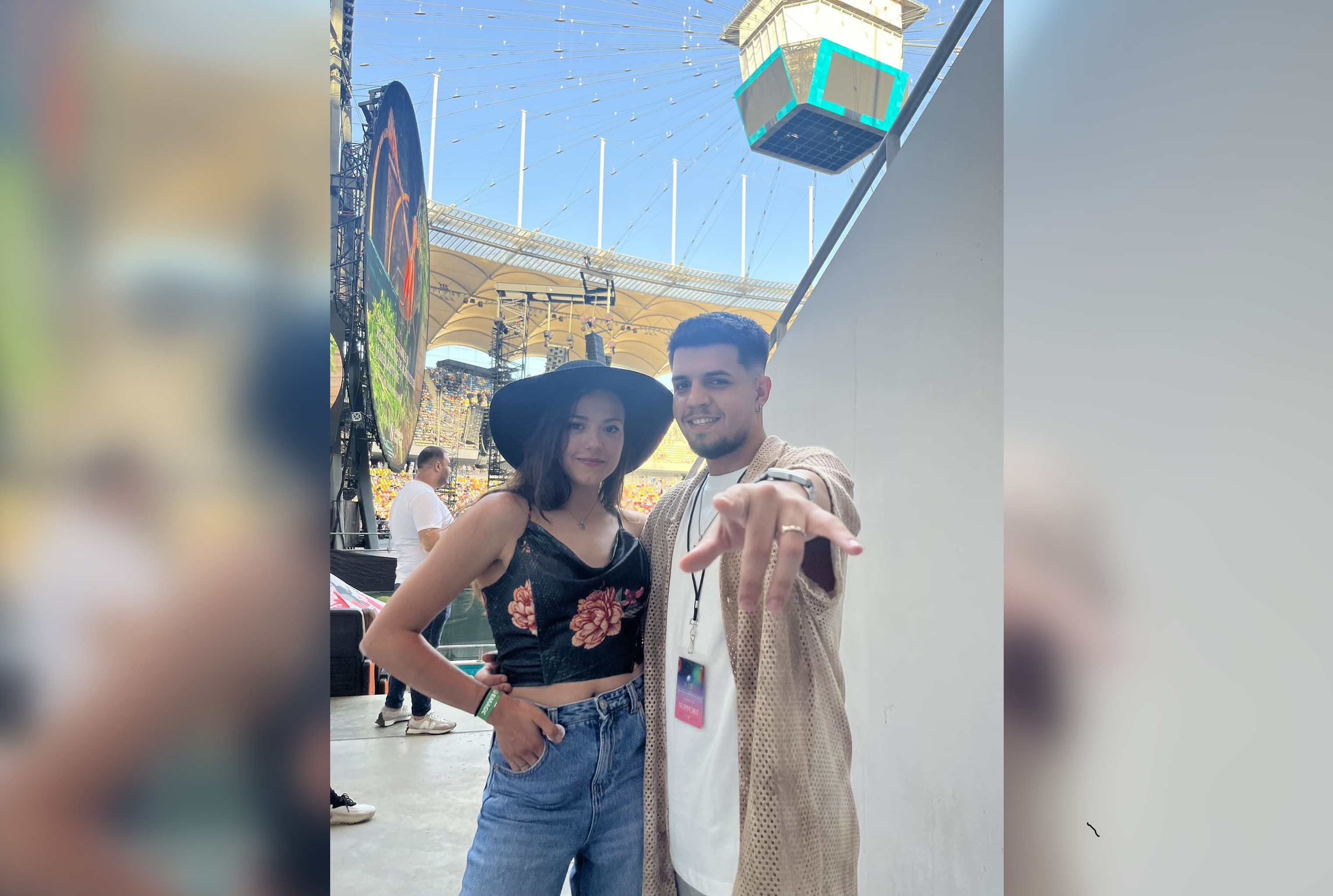 Sora lui Babasha, prima reacție după scandalul de la concertul Coldplay: „Nu este prima dată când ne lovim de aşa ceva”