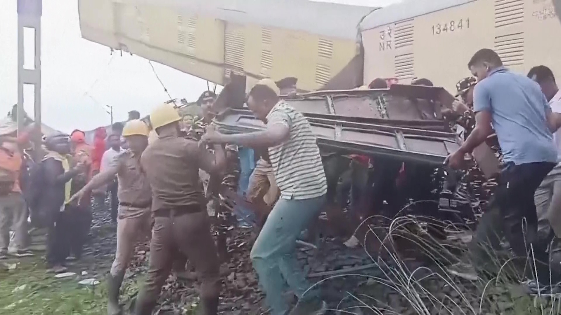 accident, tren, India