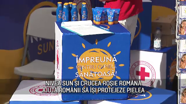(P) NIVEA SUN și Crucea Roșie Română ajută românii să își protejeze pielea