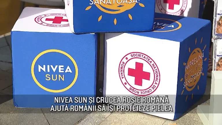 (P) NIVEA SUN și Crucea Roșie Română ajută românii să îți protejeze pielea