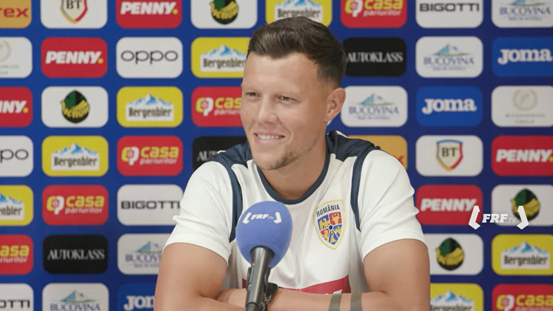 Tensiuni între jucători și jurnaliști înainte de Belgia-România. Reacția lui Adrian Rus când a trebuit să răspundă în engleză