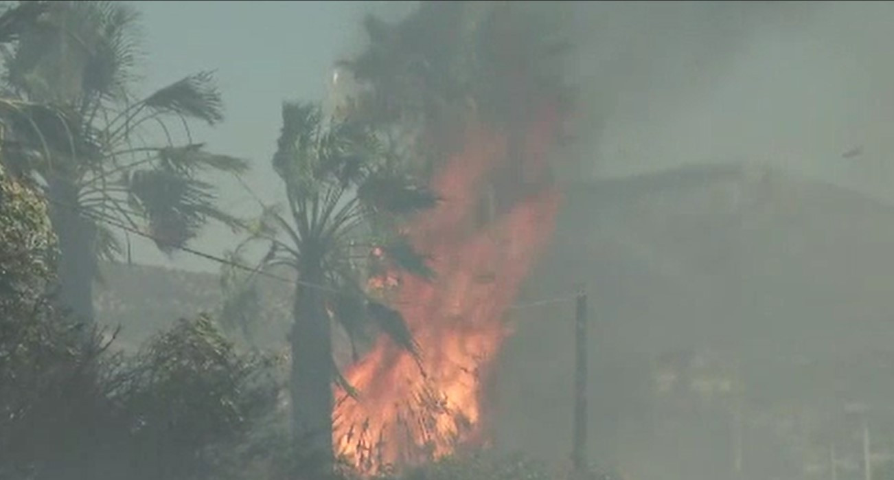 Caniculă și zeci de incendii raportate în doar 24 de ore în Grecia. Localitatea din care oamenii au fost îndemați să plece