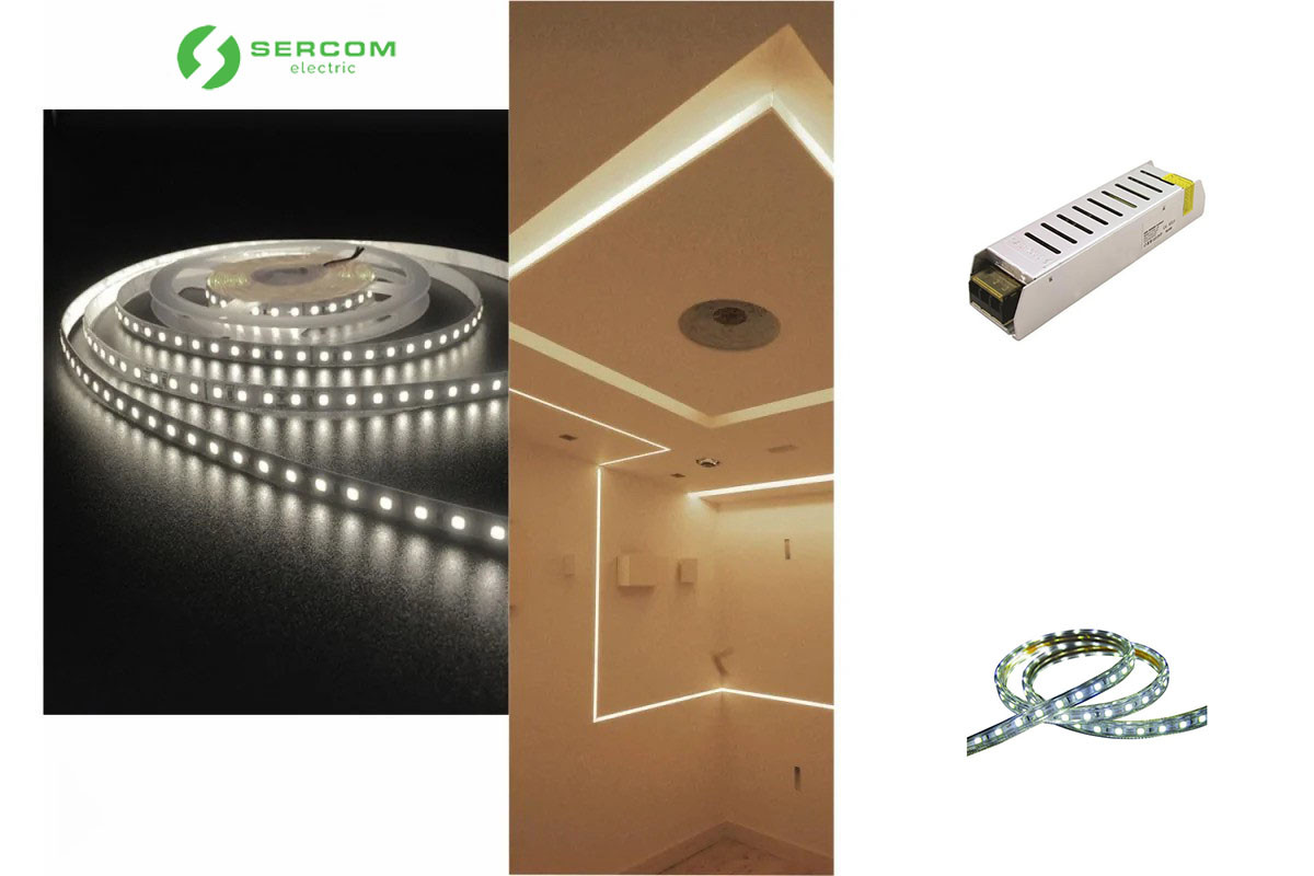 (P) Cumpără transformator de bandă LED și benzi LED pentru iluminare, de la Sercom Electric