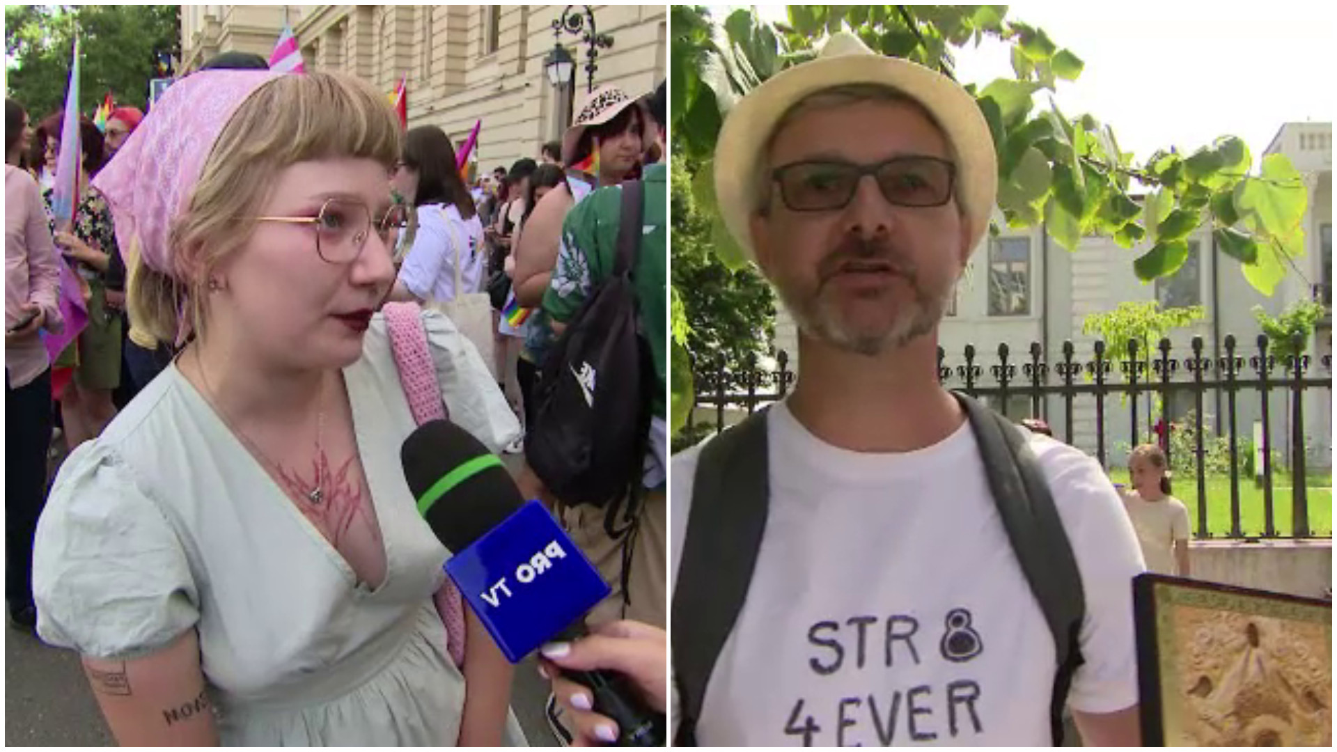 La Iași a fost sărbătorită diversitatea printr-o paradă. Cei care susțin familia tradițională au scandat cu icoane în mână