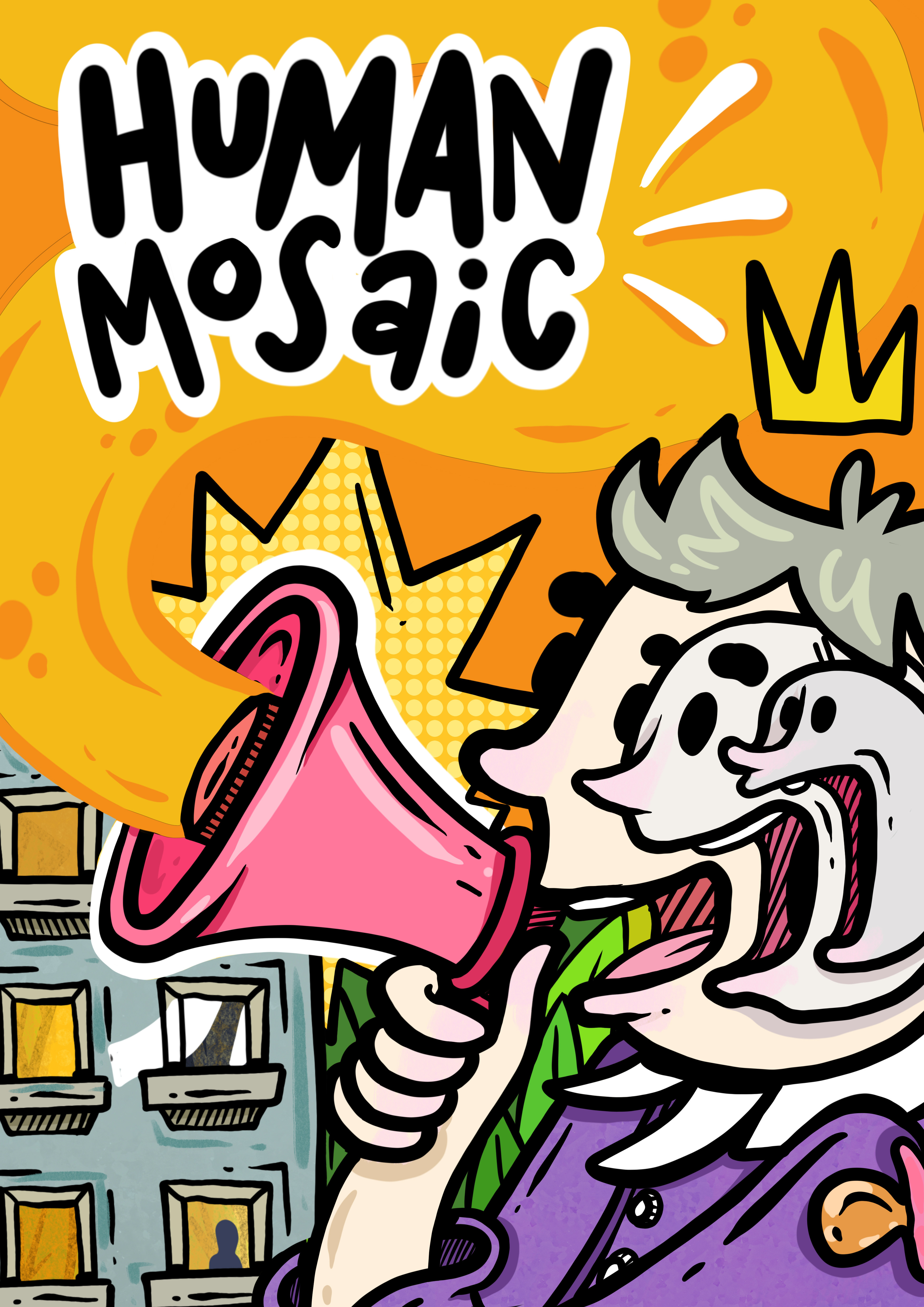 Human Mosaic, un spectacol unic al Teatrului Masca. Cum au creat copiii și seniorii comunității o poveste de viață