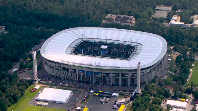 Cum a fost primită naționala României pe arena din Frankfurt. Surpriza pe care le-au făcut-o fanii