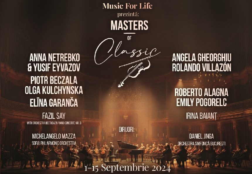 Cea mai mare soprană a lumii vine pentru prima dată în România. Ce voci vor concerta la festivalul „Masters Of Classic”