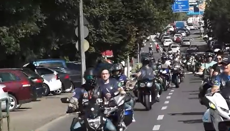 Motocicliștii au încercat să își câștige respectul în trafic printr-o paradă la Târgu Mureș. „Este o altfel de viață”