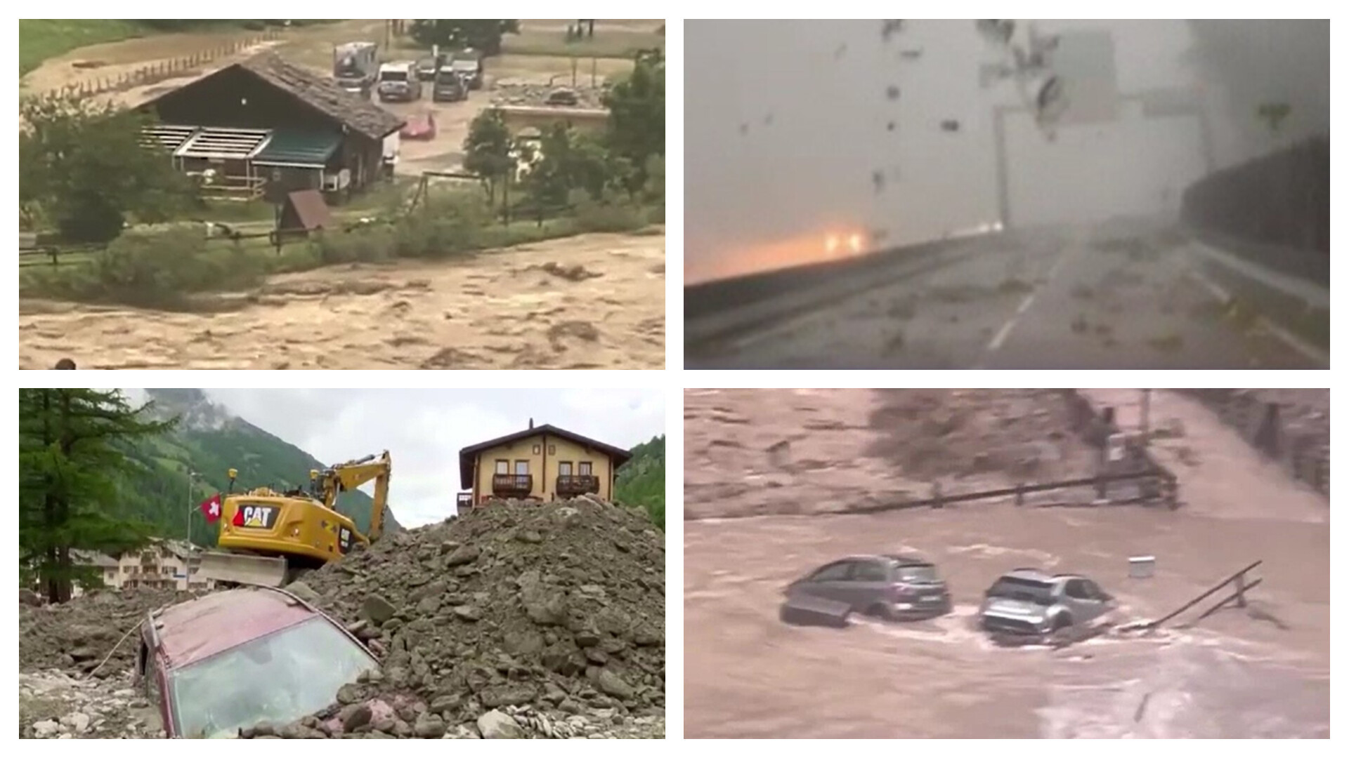 Apocalipsa meteo a venit peste Europa. Sunt morți, case distruse și mașini luate de viituri