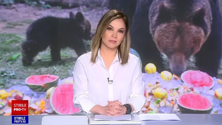 Pe o căldură sufocantă, animalele de la grădina zoologică din Târgu Mureș au fost răsfățate cu dușuri reci, baie în piscină și...înghețată de fructe