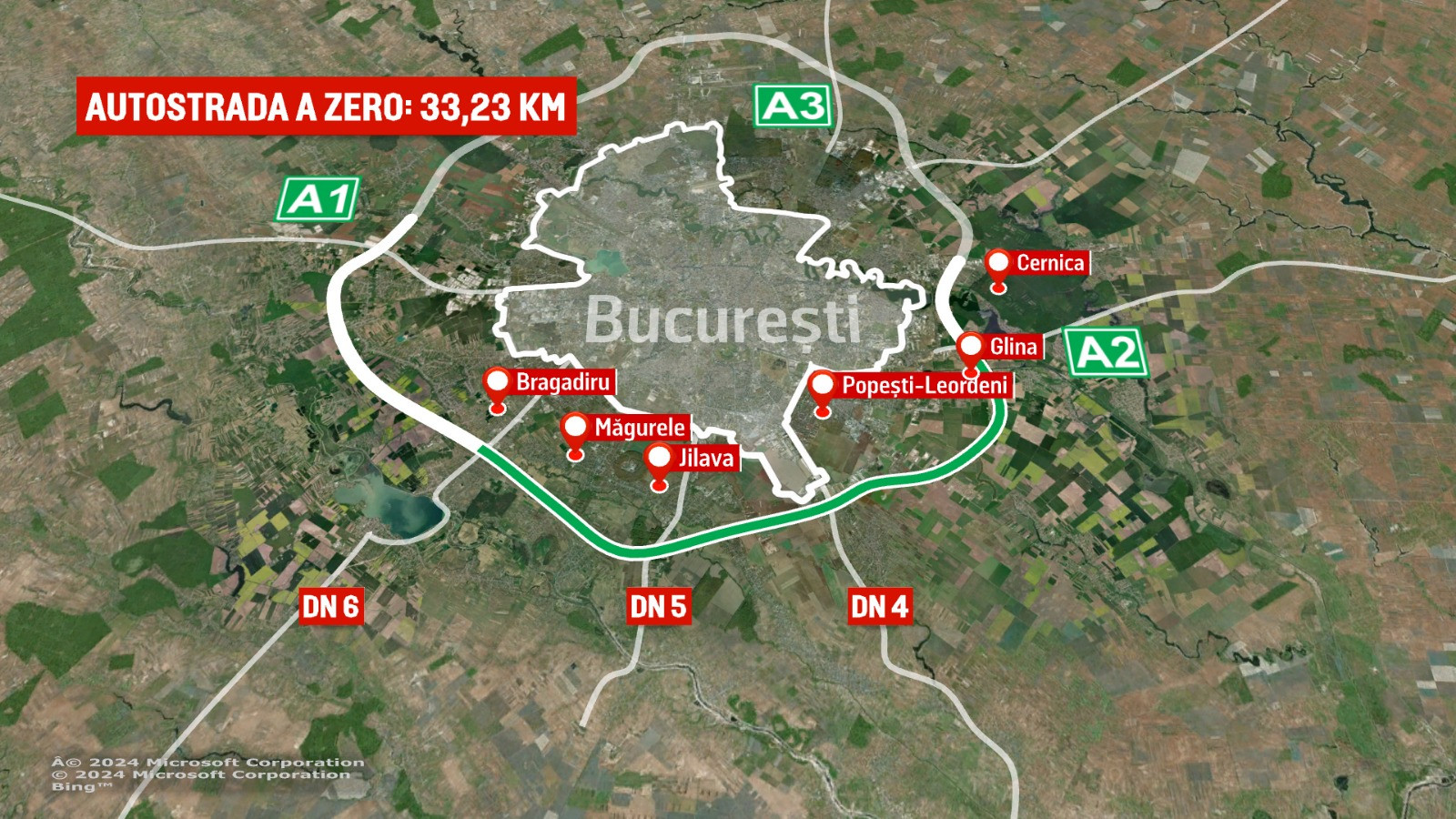 Autoritățile promit că în iulie vor lega inelul sudic al A0 cu A2. Lucrările pe loturile vecine sunt întârziate