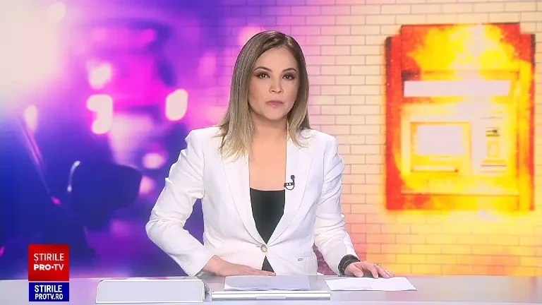 Bancomat aruncat în aer la Arad, cu o butelie de gaz. Tâlharii au fugit cu 200.000 de lei